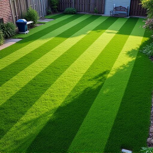 Residential Backyard Striping
